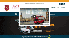 Desktop Screenshot of nisantasi.edu.tr